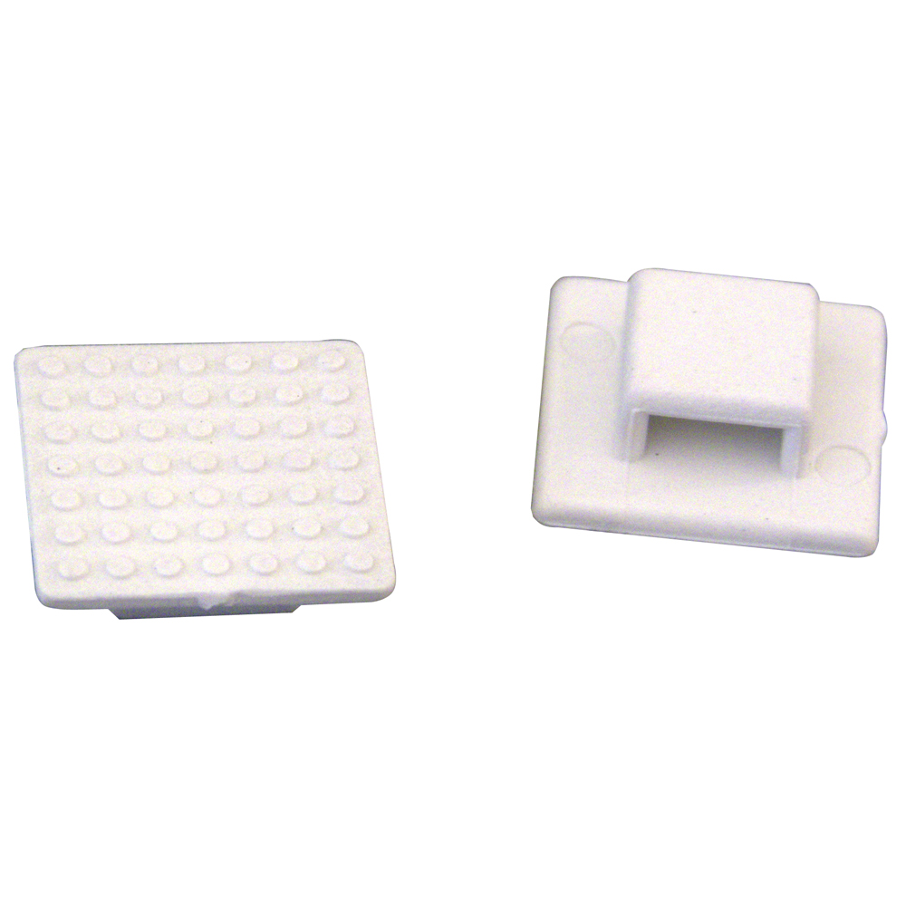 Weld Mount AT-3 Small White Nylon Wire Tie Mount - Qty. 100 - P/N 803900