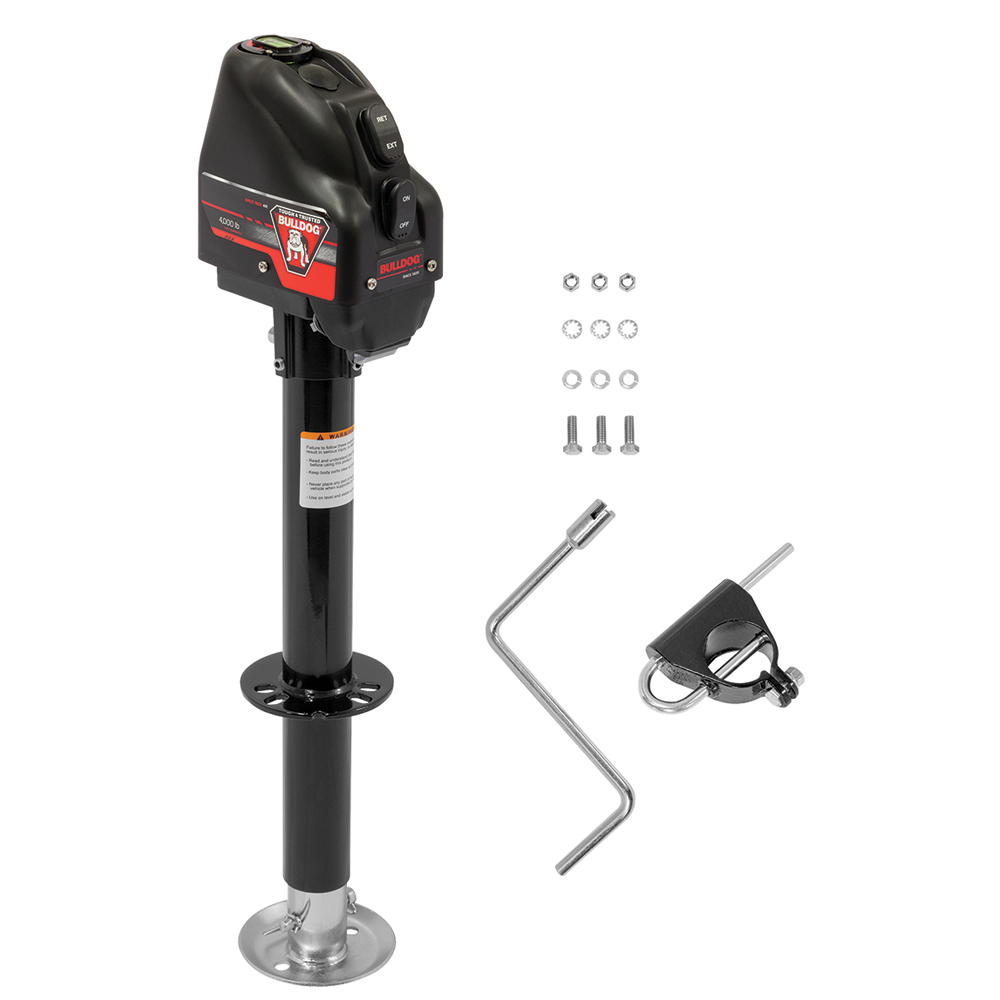 Bulldog 4,000lbs Powered A-Frame Jack - Black Case - P/N 500199