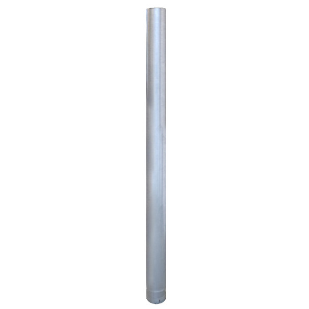 4" x 60" Aluminized Steel Straight Exhaust Stack 155972
