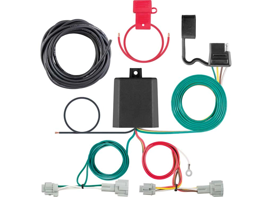 Curt Manufacturing 11-c nissan quest custom vehicle-to-trailer wiring harness