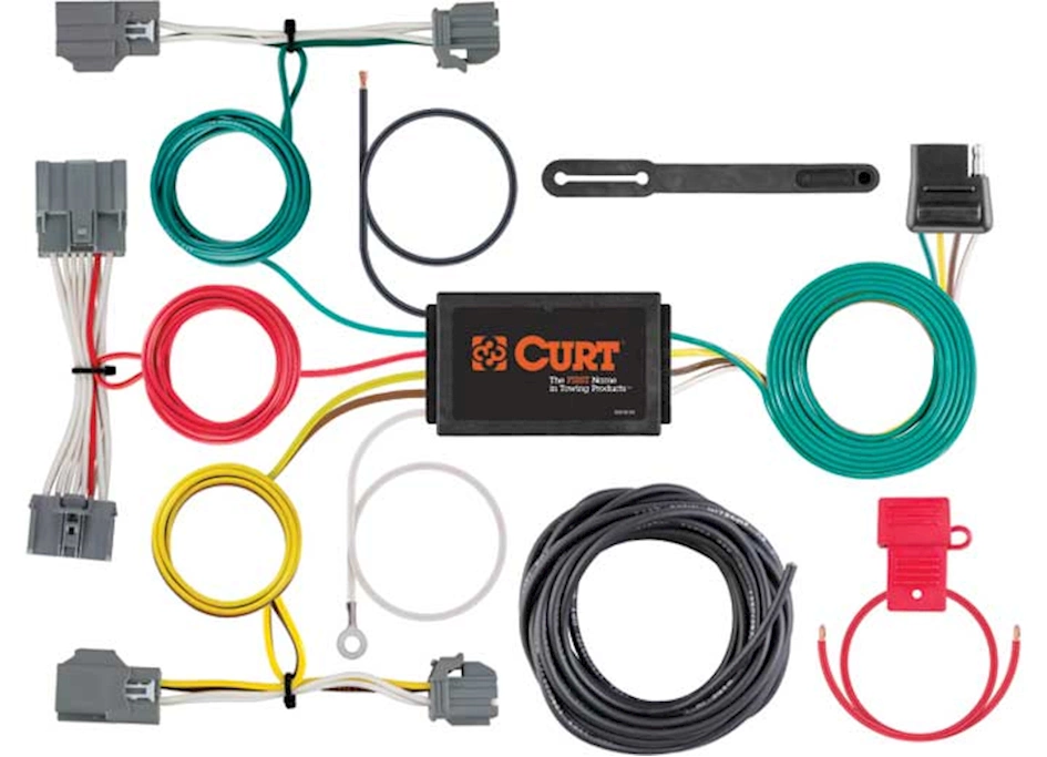 Curt Manufacturing 08-15 xc70 3.2/15-16 xc70 t5/09-15 xc70 t6 custom vehicle-to-trailer connector