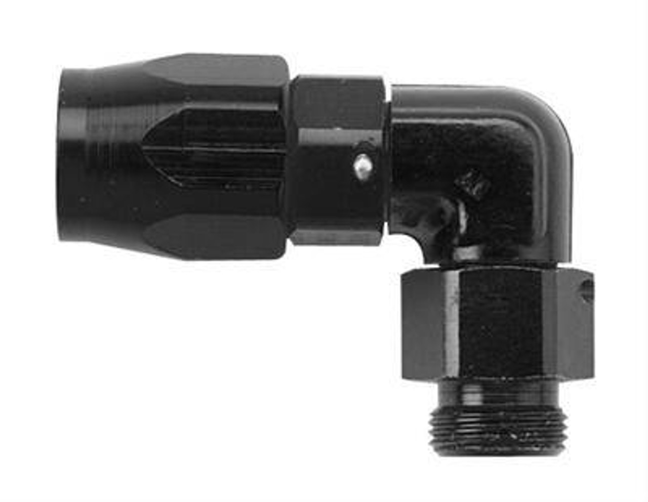Fragola -6 AN x 1/2 NPT 90 Degree Hose End Series 3000 Low Profile