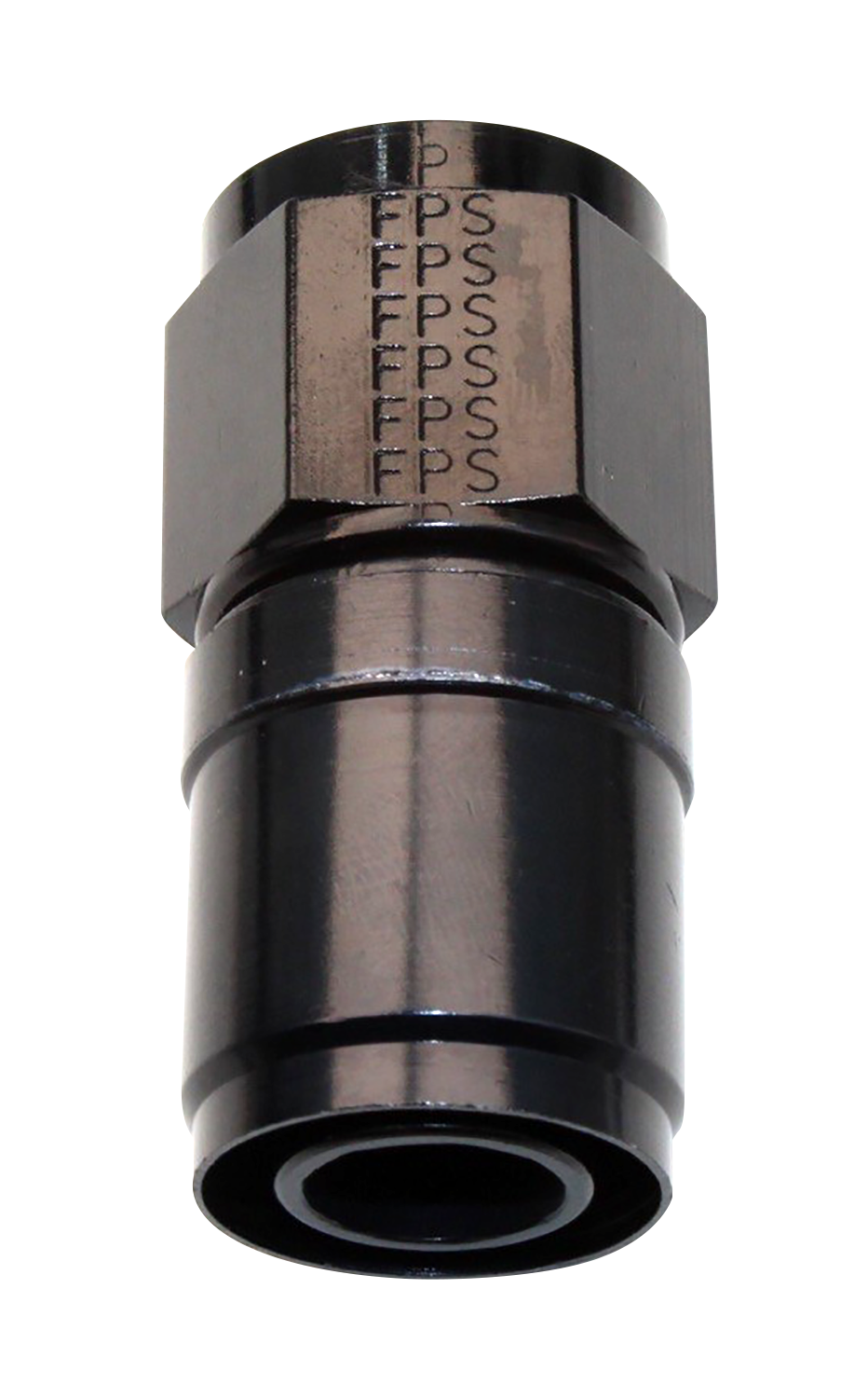 -6 Straight Hose End Black Race-Rite Fragola 2600106