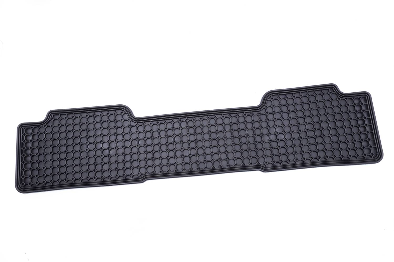 12498631 - GM Accessory Premium Heavy Duty All Weather Rubber Floor Mats- 1999-2006 Chevy Silverado & Gmc Sierra - Extended Cab & Crew Cab - Black- Rear - 1 Piece