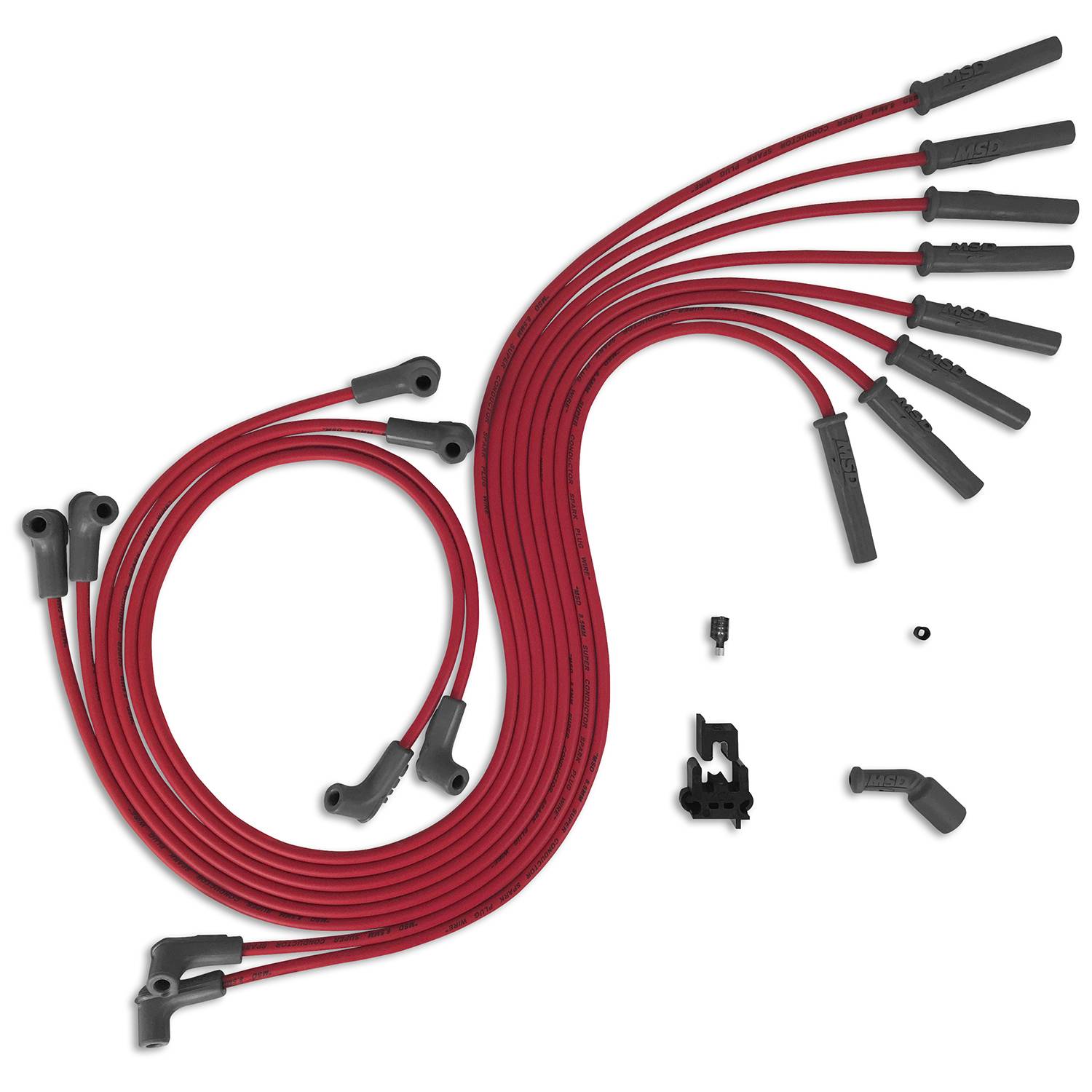 MSD Red Super Conductor Gen III LS-1/3/6 V8, Universal 32079