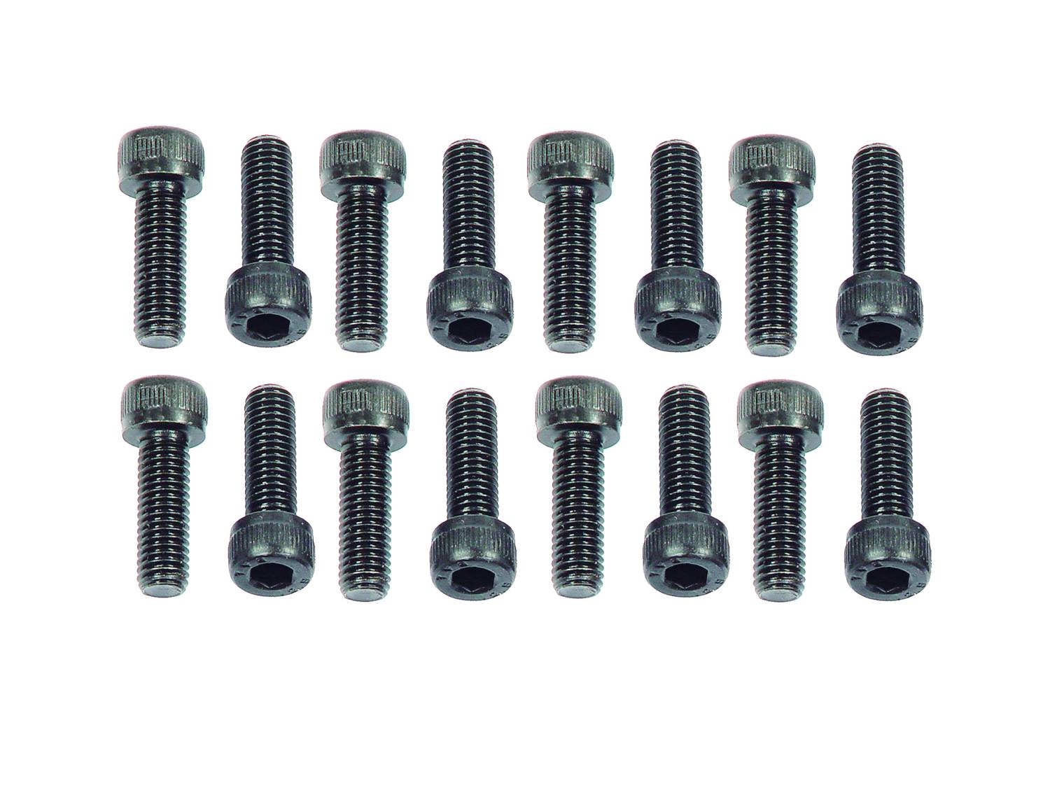 Mr. Gasket Header Bolts - M8-1.25 X 25Mm Socket Head - Black Oxide 978G