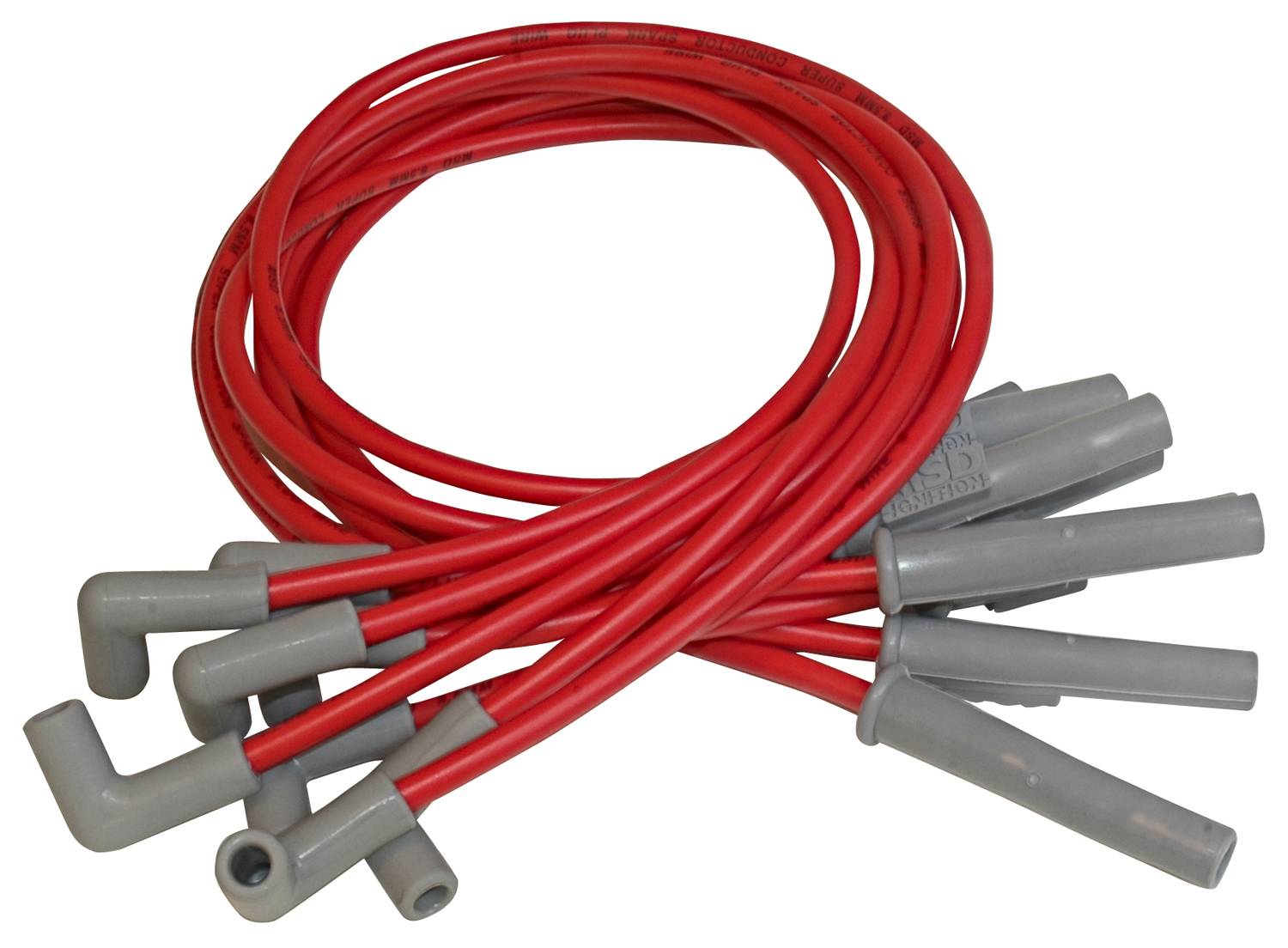 MSD Super Conductor Spark Plug Wire Set, Mustang 5.0L '94-On 32209