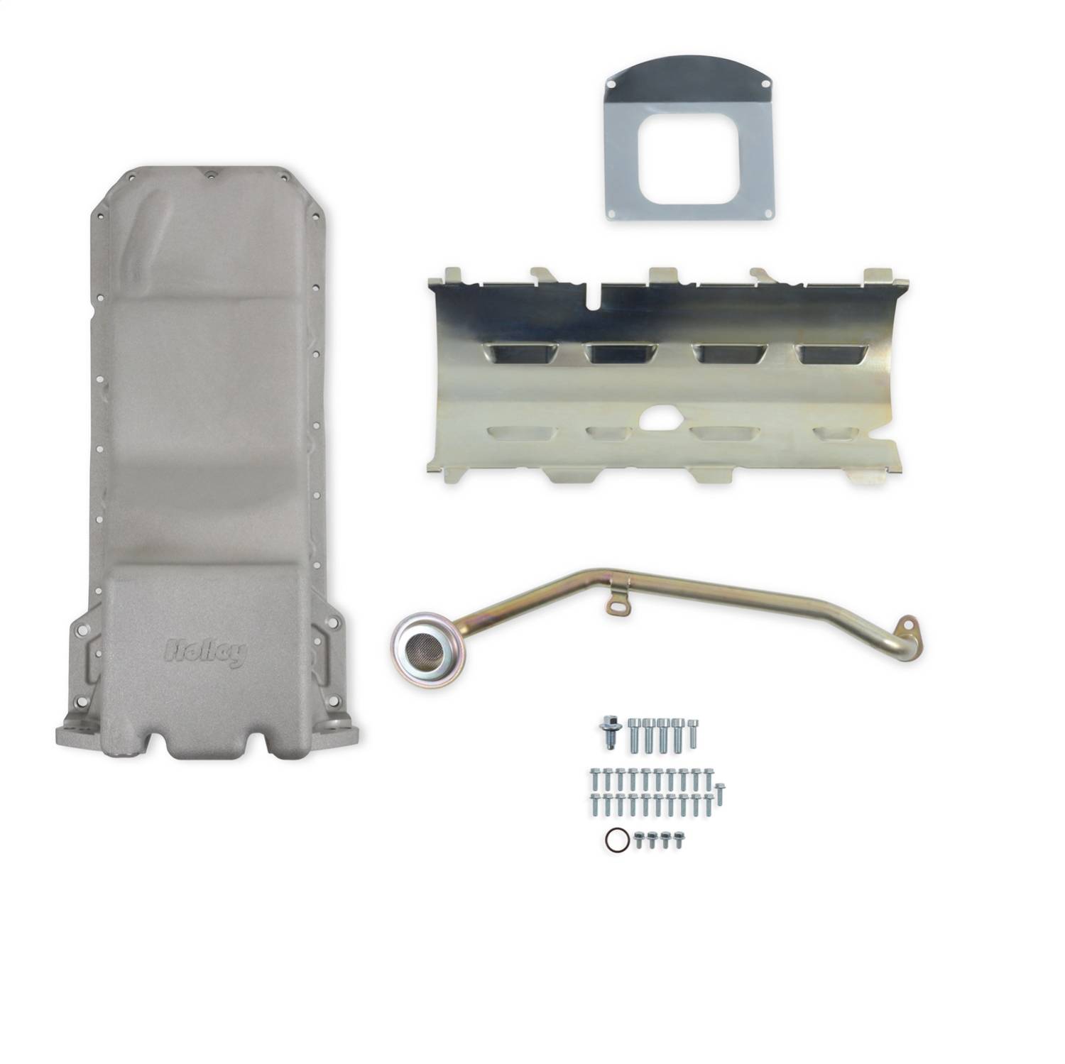 Holley Gen III Hemi Swap Oil Pan - Natural 302-63