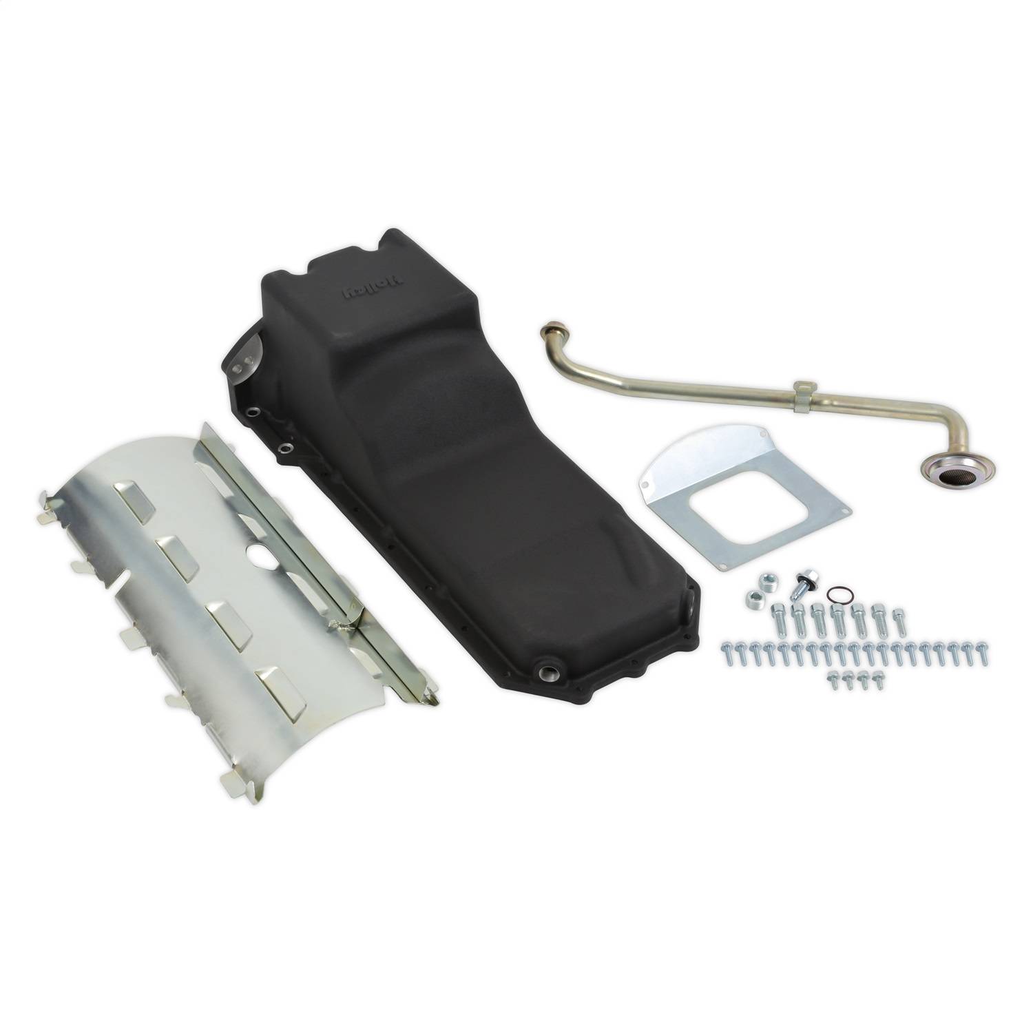 Holley Gen III Hemi Swap Oil Pan - Rear-Sump - Black - VVT 302-76BK