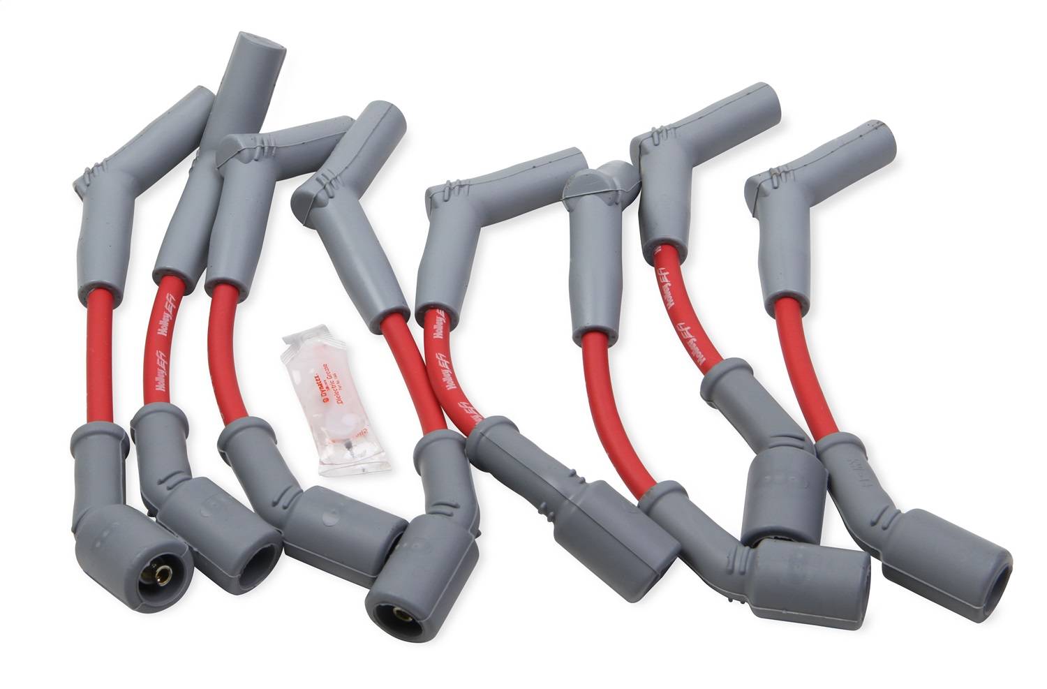 Holley 6.2L LS 45DEG SPARK PLUG WIRE SET RED/GR 561-102