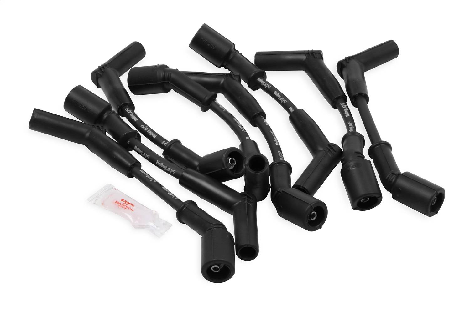 Holley 6.2L LS 45DEG SPARK PLUG WIRE SET BLK/BL 561-100