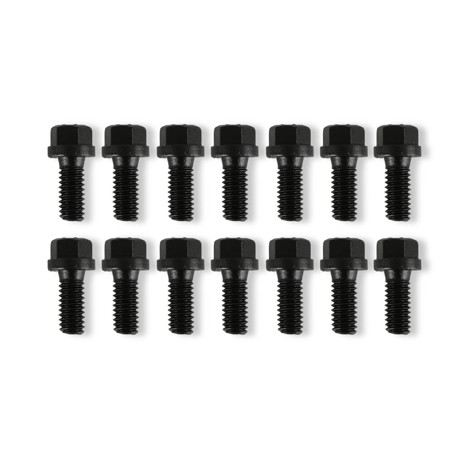 Mr. Gasket Header Bolts - 5/16-18 X 3/4 Inch Hex Head - Black Oxide 976