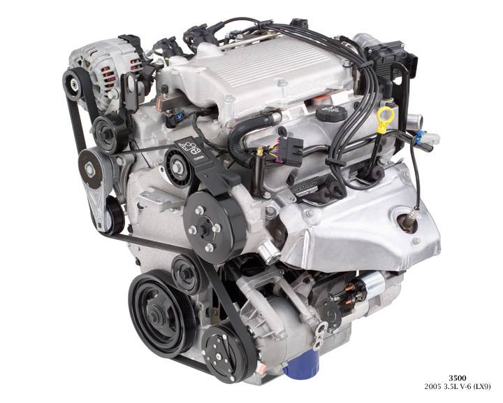 12600069 - New GM 2005 - 2007 3.5L, 214 Cid, 6 Cylinder Engine