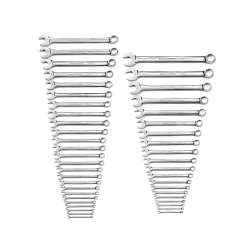 44 PC MASTER COMB WRENCH SET SAE/MM