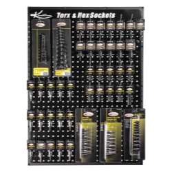 Torx & Hex Socket Bit Display