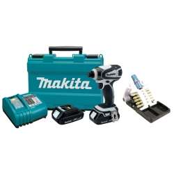 18V Compact Impact Driver with Impact Gold Bit Set