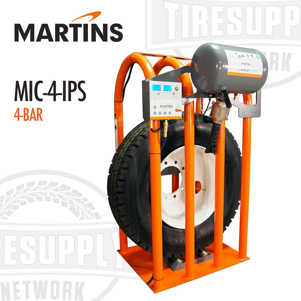 Martins | Inflation Pit Stop All-In-One 4-Bar Tire Inflation Cage (MIC-4-IPS)