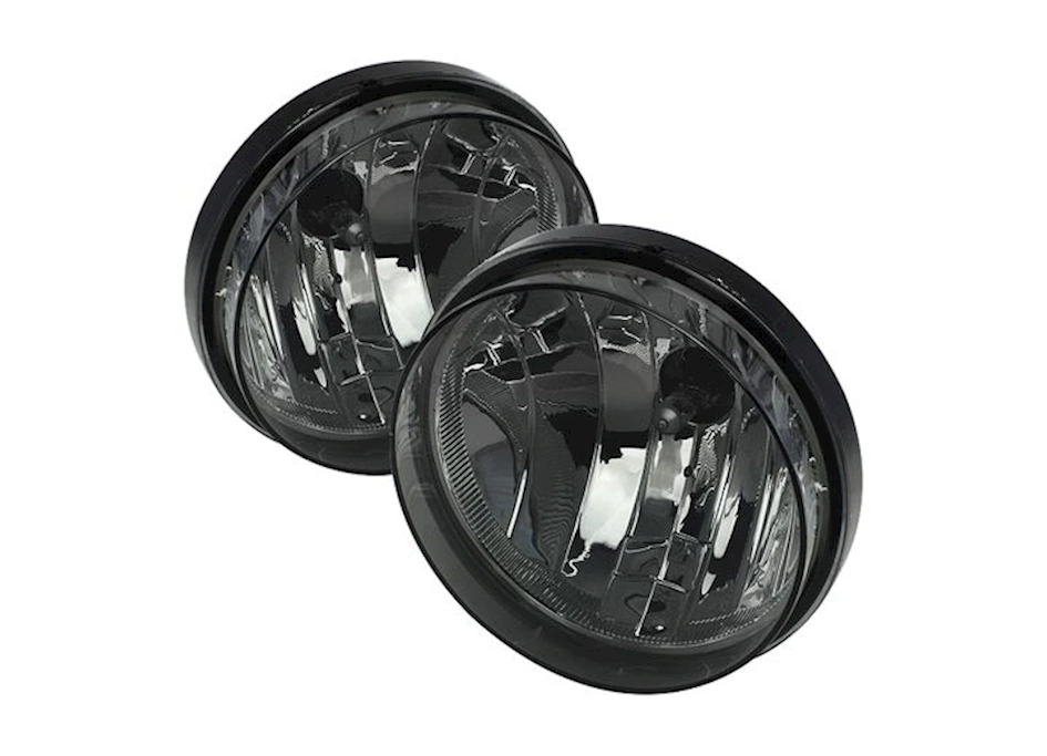 Spyder Automotive 07-13 sierra hd oem fog lights wo/switch-smoke