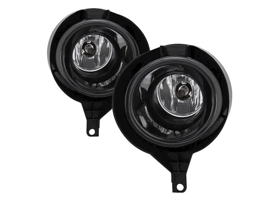 Spyder Automotive 05-16 frontier metal chrome bumper models only oem fog lights w/switch-clear