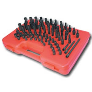 Sunex SUN1874 - 1/4" DR 74 PC SAE/ MET MASTER IMPACT SET