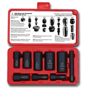 WHEEL AND HUBCAP LOCK REMOVAL KIT 9 PC.