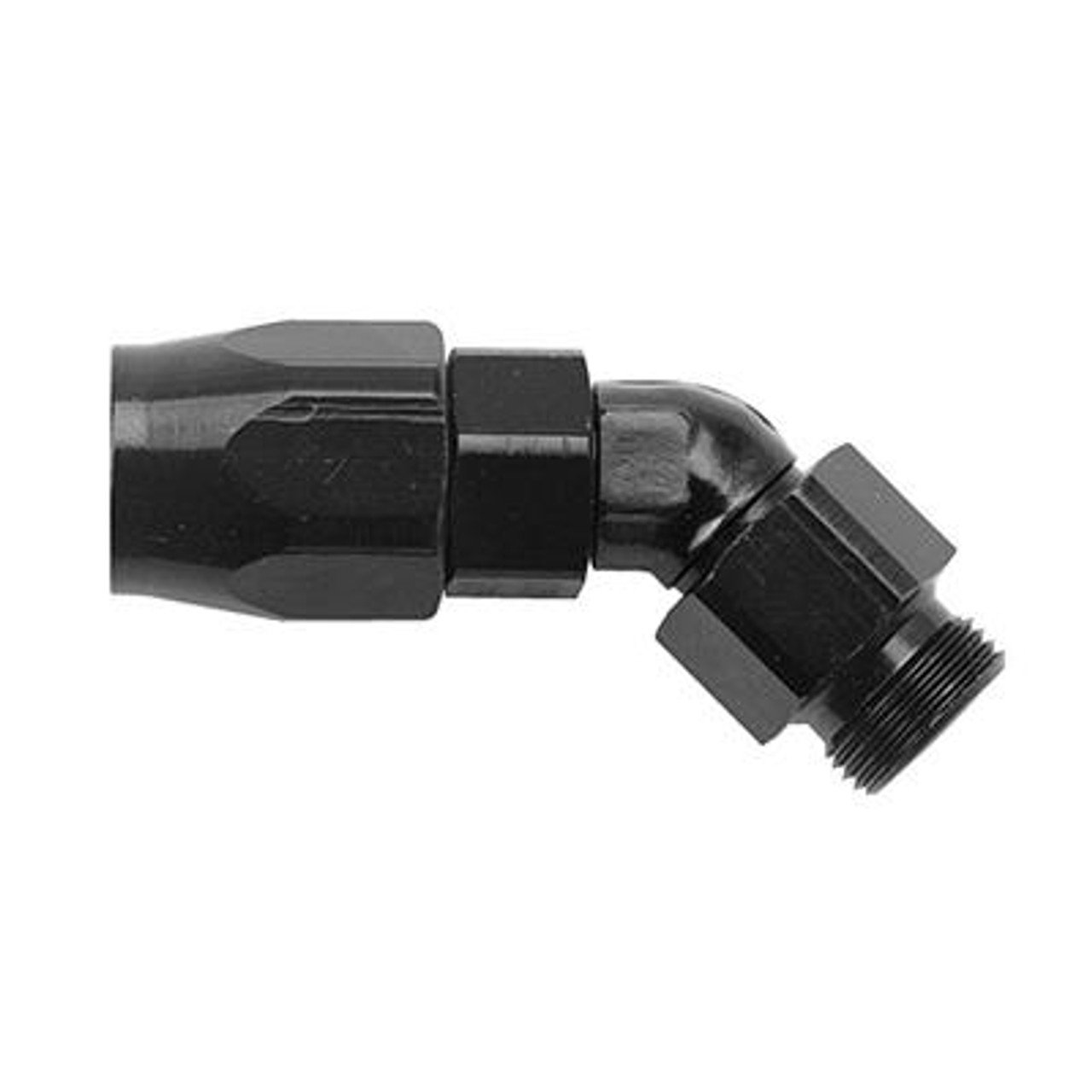Fragola -10 AN x 7/8-14 (10) Thread 45 Degree Hose End Series 3000 Low Profile