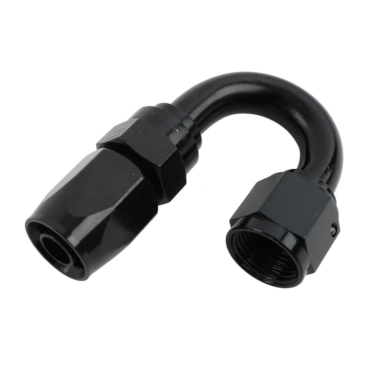 Fragola -6 AN 180 Degree Hose Fitting Series 2000 Pro-Flow 231806-BL