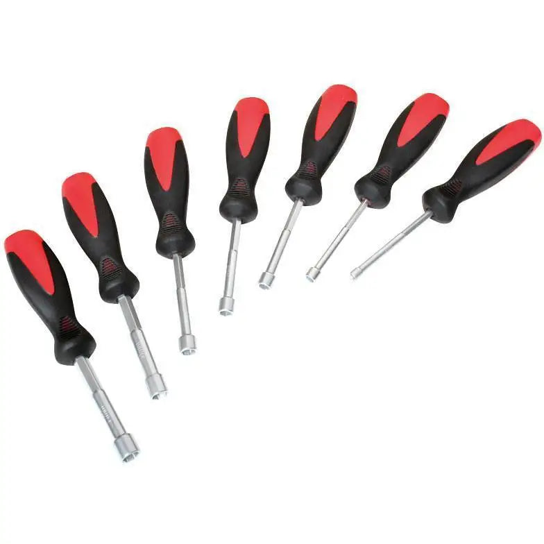 Sunex 7 Pc. Metric Nut Driver Set w/Comfort Grip